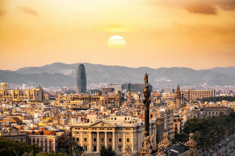 Glutenfree barcelona food tour city view
